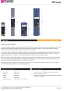 Puretec 2 1/2" x 10" 1 Micron Silver Impregnated Cartridge