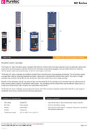 Puretec 4 1/2" x 20" 5 Micron Moulded Carbon Cartridge