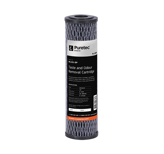 Puretec Basic 2 1/2" x  10" 10 Micron Multi Purpose Carbon Cartridge