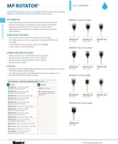 MP 3500 90-210° Radius 9.4m-10.7m