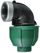 Norma 1 1/4" x 1 1/4" Female Threaded Rural Elbow