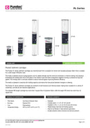 Puretec 4 1/2" x 20" 5 Micron Pleated Cartridge