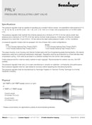 Hr Products 3/4" 40psi Pressure Limiting Valve