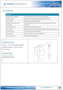 Red Adjustable Trigger Nozzle 3/4"