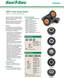 Rainbird 1812 300mm 30psi Regulated Pop Up Body