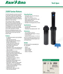 Rainbird 3500 4" Part/Reverse Full Circle rotor