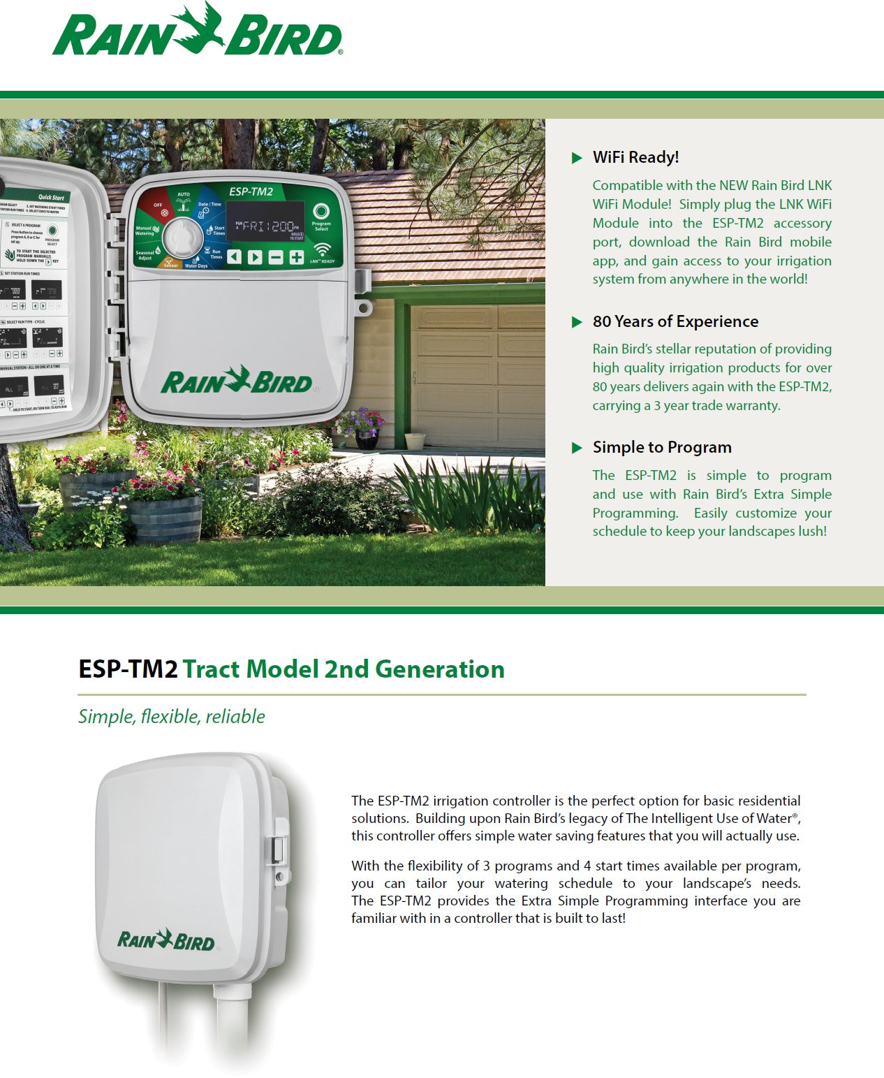 Manual Modular De Rain Bird Esp Rainbird ESP 4 Station Modular