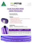 Purple Sullage Hose 18mm x 30m