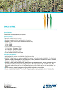 Netafim Spray Stake 12 l/h Yellow