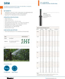Hunter SRM Standard Nozzle Rack (Green)