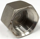 316 Stainless Steel 1 1/2" BSP Cap