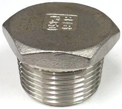 316 Stainless Steel 2" BSP Plug