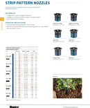 Hunter Center Strip Nozzle 1.5m x 9m