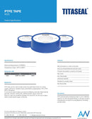 Austworld White Plumbers Tape