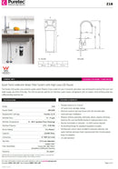 Puretec Z18 Filter Kit With LED Tap